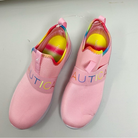 Nautica pink slip on sneakers - Picture 1 of 6